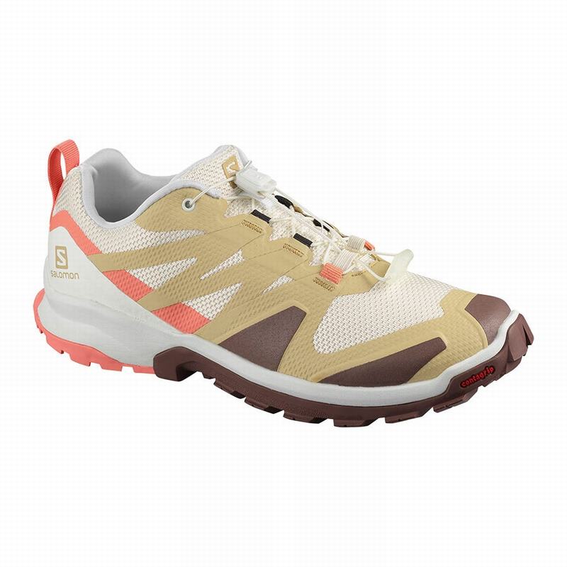 Salomon XA ROGG W Zapatillas Trail Running Mujer - Beige / Kaki - Colombia (83195-VCSW)